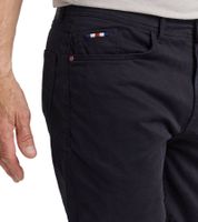Bermuda casual da uomo FQ1924 Josh, pantaloni in cotone con risvolto, 21900320-ME, neri Bermuda casual da uomo FQ1924 Josh, pantaloni in cotone con risvolto, 21900320-ME, neri