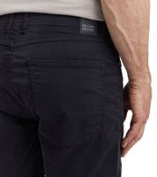 Bermuda casual da uomo FQ1924 Josh, pantaloni in cotone con risvolto, 21900320-ME, neri Bermuda casual da uomo FQ1924 Josh, pantaloni in cotone con risvolto, 21900320-ME, neri