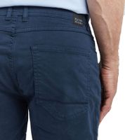 Bermuda décontracté Josh FQ1924 pour homme, pantalon en coton avec revers, 21900320 193923 Bleu marine