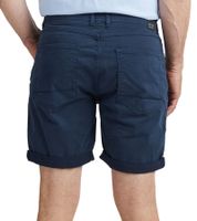 Bermuda décontracté Josh FQ1924 pour homme, pantalon en coton avec revers, 21900320 193923 Bleu marine