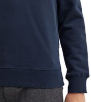 11 PROJECT Davin Men's Sweater with UNIVERSITY Front Print, Cotton Sweatshirt, 20715943 194024, Dark Blue