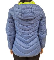 KangaROOS Women's Quilted Jacket, Transitional Vest with Hood, Spring Jacket 95573058 Blue KangaROOS Women's Quilted Jacket, Transitional Vest with Hood, Spring Jacket 95573058 Blue