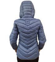 KangaROOS Women's Quilted Jacket, Transitional Vest with Hood, Spring Jacket 95573058 Blue KangaROOS Women's Quilted Jacket, Transitional Vest with Hood, Spring Jacket 95573058 Blue