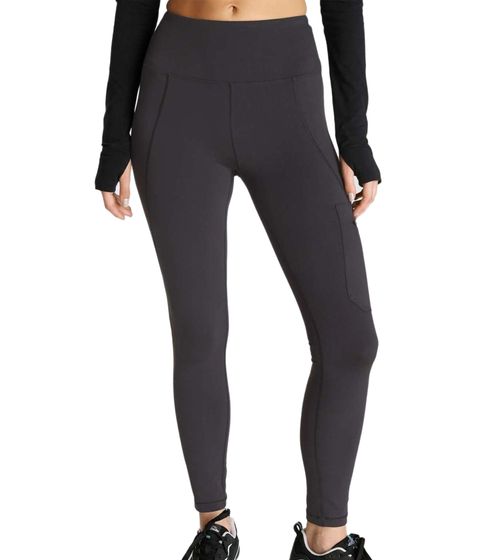 KangaROOS Women's Cargo-Style Leggings, Ankle-Length Sports Pants, 11662410 Black
