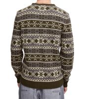 11 PROJECT PRPasco Men's Wool-Blend Knit Sweater, Long-Sleeved Shirt, 20716671, 190414, Blue/White/Black 11 PROJECT PRPasco Men's Wool-Blend Knit Sweater, Long-Sleeved Shirt, 20716671, 190414, Blue/White/Black