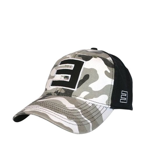 Eminem Unisex Trucker Cap with Logo Embroidery in Camouflage Look Baseball Cap TC102253EMM Black/White/Gray