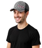 Pussycat Dolls Unisex R&B Trucker Cap Baseball Cap with Breathable Mesh Insert Cotton Cap Fan Hat TC110472PCD Black/White