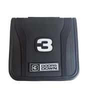 CD case from the rock band "3 Doors Down" for 24 CDs, CD protection, fan merchandise, black/white
