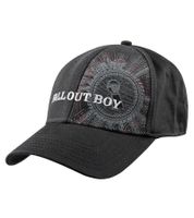 Fall Out Boy Unisex Pop-Punk Trucker Cap with Embroidered Logo Baseball Cap TC104179FOB Black