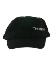 Thursday Unisex Post-Hardcore Band Cotton Cap in a Military Cut with a Slightly Curved Fit FC107889THU Black