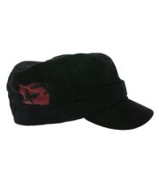 Thursday Unisex Post-Hardcore Band Cotton Cap in a Military Cut with a Slightly Curved Fit FC107889THU Black