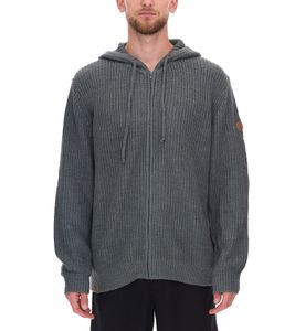 Men's Beautiful Basic Cardigan with Hood, Chunky Knit Sweater 922048 Eucalyptus Green Men's Beautiful Basic Cardigan with Hood, Chunky Knit Sweater 922048 Eucalyptus Green