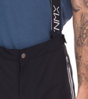 Pantalones de esquí funcionales para hombre con paranieves, pantalones térmicos, pernera recta, corte regular, pantalones de nieve, 905129 negro