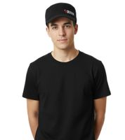 Green Day Unisex Punk Rock Band Cotton Cap in a Military Cut with a Slightly Curved Fit FC107042GRN Black