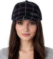 Casquette plate unisexe Queen Rock Band en laine, idéale pour le quotidien, FC100965QUN, Noir/Violet