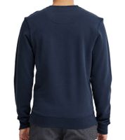 11 PROJECT Davin Herren Sweater mit UNIVERSITY Frontprint Baumwoll-Sweatshirt 20715943 in Dunkelblau, Grau oder Blau