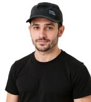 Coheed and Cambria Unisex Cap Baumwoll-Cap im millitärischen Schnitt mit gesticktem Logo Kopfbedeckung FC105642COH Grau