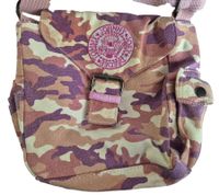 RAMONES Rock Band Shoulder Bag with Adjustable Strap MB81358RAM Camouflage Pink RAMONES Rock Band Shoulder Bag with Adjustable Strap MB81358RAM Camouflage Pink