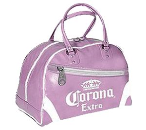 Corana Bier Bowling Bag Damen Handtasche Schulter-Tasche mit Logoschriftzug 31 x 22 x 12 cm MB53346COR0 Rosa
