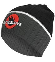 Audioslave Beanie Rock Band Cozy Hat with Embroidered Logo Winter Hat Fan Merchandise 1318AUD Black/Gray/White Audioslave Beanie Rock Band Cozy Hat with Embroidered Logo Winter Hat Fan Merchandise 1318AUD Black/Gray/White