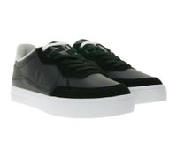 Calvin Klein Sneakers: Fashionable genuine leather shoes with logo on the outer side, elegant trainers YM0YM01153 0GM Black Calvin Klein Sneakers: Fashionable genuine leather shoes with logo on the outer side, elegant trainers YM0YM01153 0GM Black