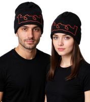 Tool Beanie Rock/Metal Band with Embossed Logo, Knit Hat, Fan Beanie 9302TL Black