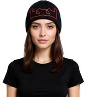 Tool Beanie Rock/Metal Band with Embossed Logo, Knit Hat, Fan Beanie 9302TL Black