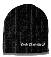 Good Charlotte Unisex Pop Punk Band Beanie Cotton Hat in a Classic Fit 9252GDC Black/White