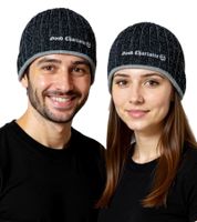 Good Charlotte Unisex Pop Punk Band Beanie Cotton Hat in a Classic Fit 9252GDC Black/White