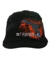 Gorra unisex con visera y logo de "My Chemical Romance", gorro informal, KC1012411MCR, negro/rojo