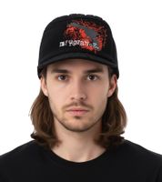 Gorra unisex con visera y logo de "My Chemical Romance", gorro informal, KC1012411MCR, negro/rojo