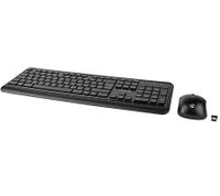 Ratón y teclado inalámbricos Nedis, conexión inalámbrica mediante nanorreceptor USB, KBMCW10BKDE, negro