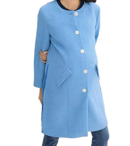 Sustainable 2-in-1 Coat, Women's Maternity Coat, Pregnancy Jacket, Boucle Jacket, 912560 Light Blue
