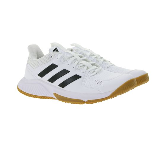 adidas Court Flight Volleyball Indoor Shoes Women's Indoor Training Shoes IE1656 White
