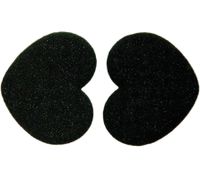 Plantillas Sole Sister con Amortiguación y Transpirabilidad para la Bola del Pie para Tacones Altos, Color Negro/Gris Plantillas Sole Sister con Amortiguación y Transpirabilidad para la Bola del Pie para Tacones Altos, Color Negro/Gris