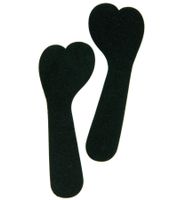Plantillas Sole Sister Solemates con Amortiguadores y Transpirables para la Bola del Pie para Tacones Altos, Color Negro/Gris Plantillas Sole Sister Solemates con Amortiguadores y Transpirables para la Bola del Pie para Tacones Altos, Color Negro/Gris