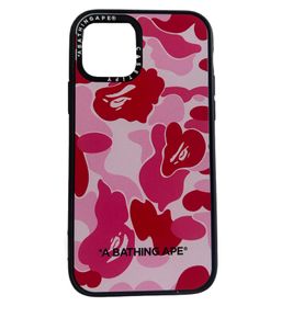 A Bathing Ape Casetify Abc iPhone 11 Pro Case Pink Unisex Camouflage Phone Case Pink