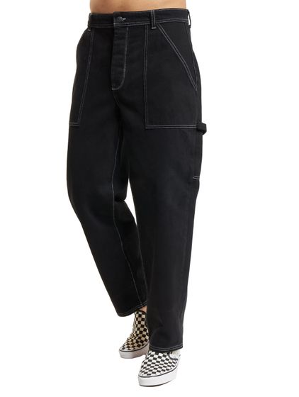 Pantaloni HOMEBOY x-tra WORK in denim nero