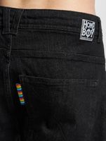 HOMEBOY x-tra BAGGY Denim SHORTS washed black