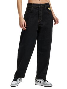 HOMEBOY X-Tra Denim Baggy Jeans verwaschenes Schwarz