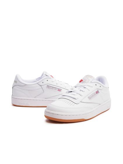 Reebok Club C 85 Sneaker weiß/hellgrau/gummi