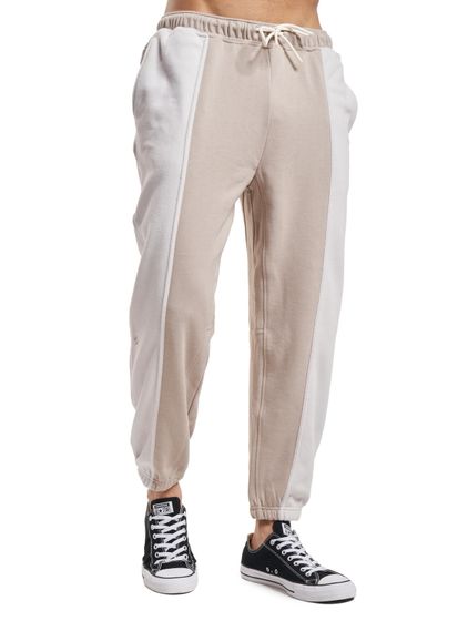 Converse Paneled Knit Joggers Papyrus