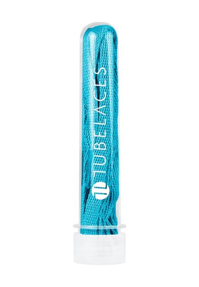 TubeLaces White Flat 1 Pack Schnürsenkel ocean