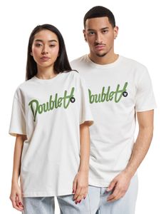 WOOD WOOD Ace T-Shirt mit Schriftzug und Aufnäher, cremeweiß WOOD WOOD Ace T-Shirt mit Schriftzug und Aufnäher, cremeweiß