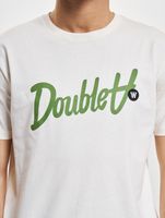 T-shirt Ace WOOD WOOD avec lettrage et patch, blanc crème