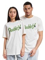 T-shirt Ace WOOD WOOD avec lettrage et patch, blanc crème