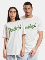 T-shirt Ace WOOD WOOD avec lettrage et patch, blanc crème