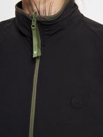 WOOD WOOD Jay Ivy Fleece mit Reißverschluss, schwarz, ivy aop