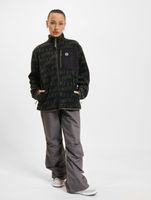 WOOD WOOD Jay Ivy Fleece mit Reißverschluss, schwarz, ivy aop