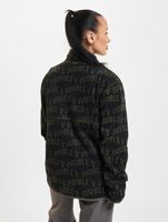 WOOD WOOD Jay Ivy Fleece mit Reißverschluss, schwarz, ivy aop